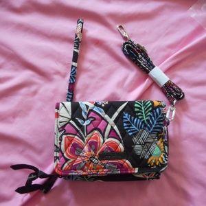 NWT Vera Bradley RFID three-in-one one Crossbody ~ Kauai floral pattern￼ NEW